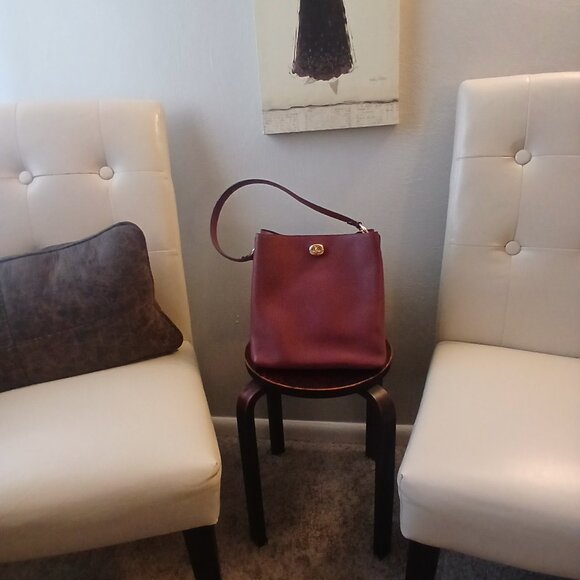 COACH pebbled leather Charlie bucket bag - Picture 2 of 9